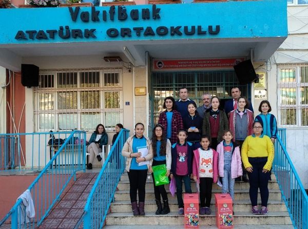 Atık Pil Bilgilendirme Gezimiz -  Vakıfbank Atatürk Ortaokulu